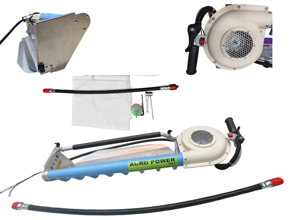 Tea Plucker Unit with Medium Trolly