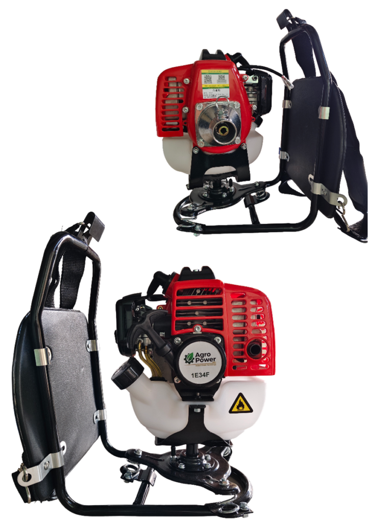 2 stroke Engine with Backpack